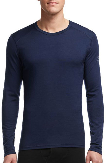 ICEBREAKER MEN'S LONG SLEEVE OASIS CREWE