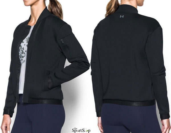UNDER ARMOUR WOMENS LUSTER BOMBER JACKET