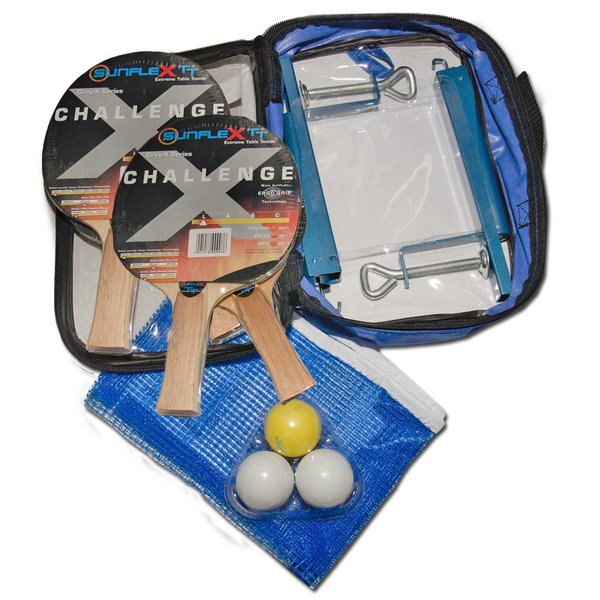 SUNFLEX 4 PLAYER TABLE TENNIS SET