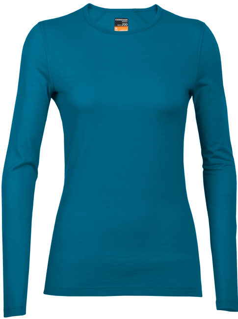 ICEBREAKER WOMENS OASIS LONG SLEEVE CREW