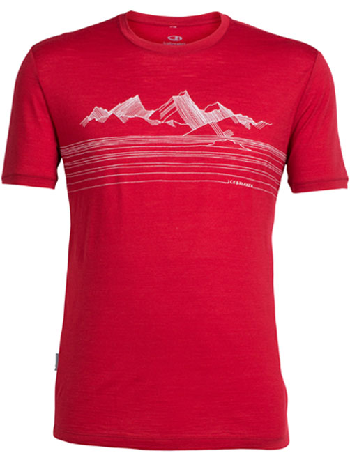 ICEBREAKER MEN'S TECHLITE SS CREWE