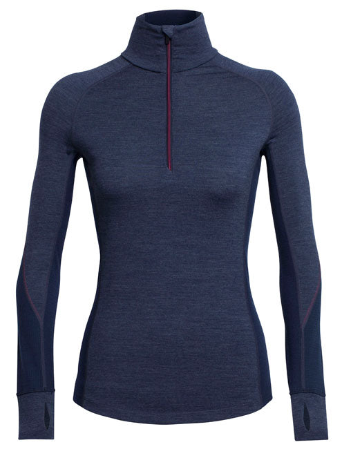 ICEBREAKER WOMENS WINTER BODYFITZONE ZIP