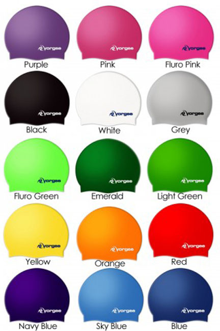 VORGEE SUPER-FLEX SILICON SWIM CAP