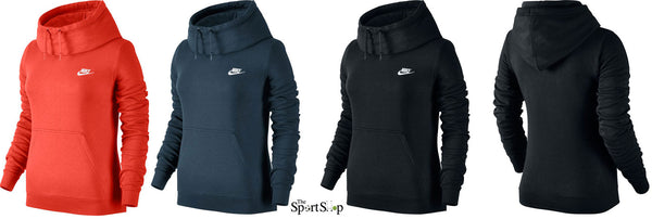 NIKE WOMEN'S SPORTSWEAR FUNNEL NECK HOOD