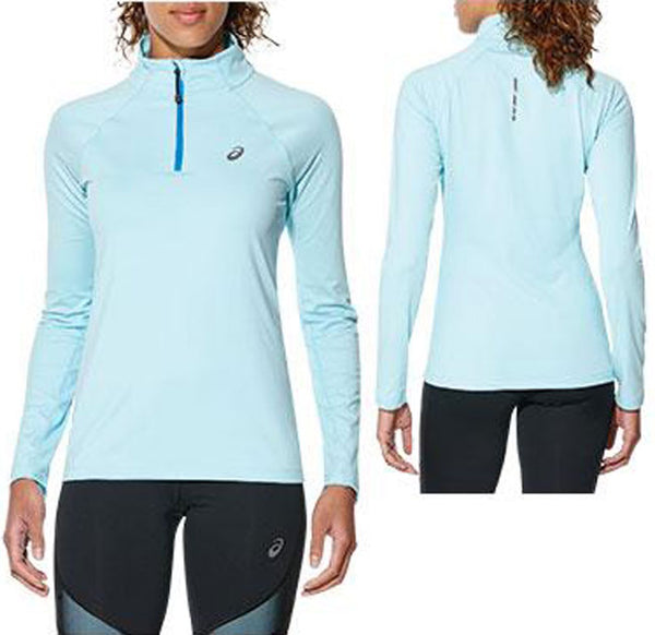 ASICS WOMEN'S LONG SLEEVE 1/2 ZIP TOP