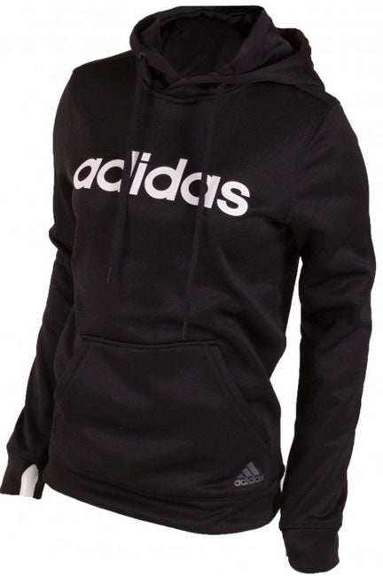 ADIDAS WOMEN'S FLEECE LOGO HOODIE