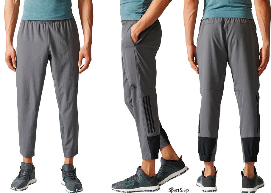 Adidas Men's Badge of Sport Climacool Training Pants, Black – Fanletic