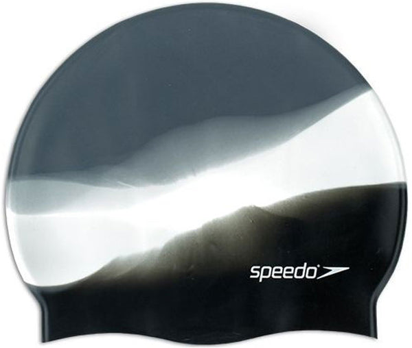 SPEEDO TRI COLOUR SILICONE SWIM CAP