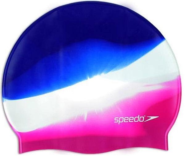 SPEEDO TRI COLOUR SILICONE SWIM CAP
