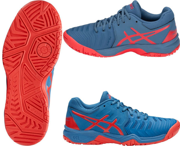 ASICS JUNIOR  RESOLUTION 7 TENNIS SHOE