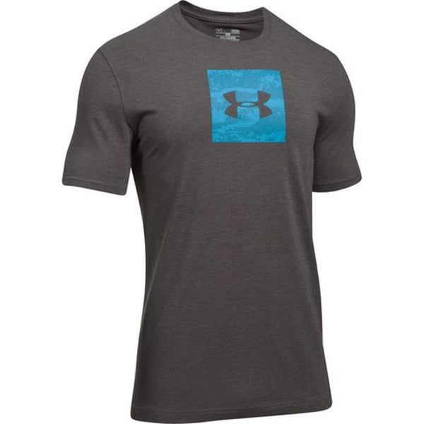 UNDER ARMOUR MEN'S CAMO BOXED LOGO TEE