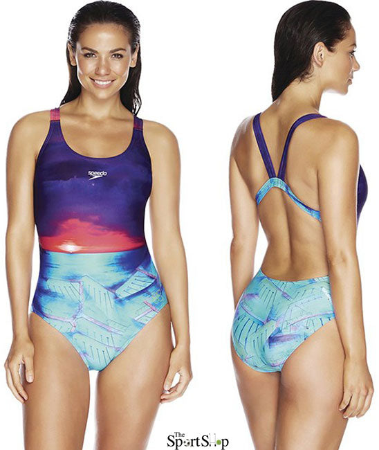 SPEEDO WOMEN'S ICEBERGS LEADERBACK 1 PCE