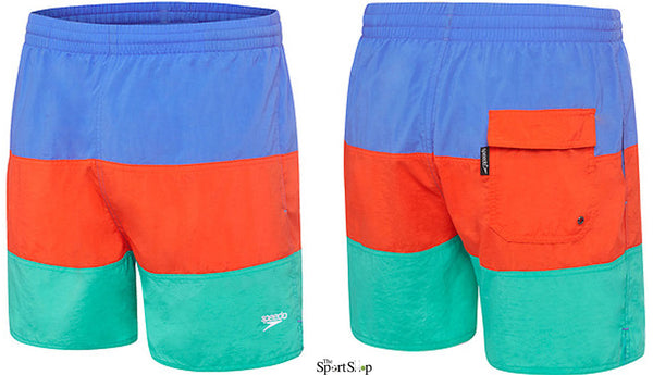 SPEEDO MEN'S PANEL LEISURE WATER SHORT