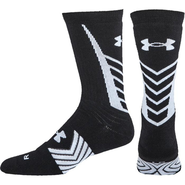 UNDER ARMOUR MENS UNDENIABLE CREW SOCKS