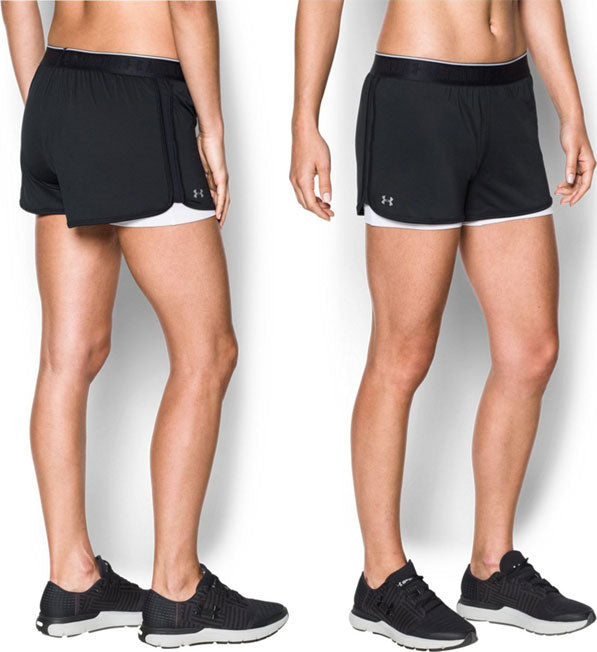 UNDER ARMOUR WOMENS 2IN1 SHORT