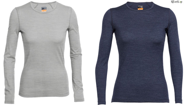 ICEBREAKER WOMENS OASIS LONG SLEEVE CREW