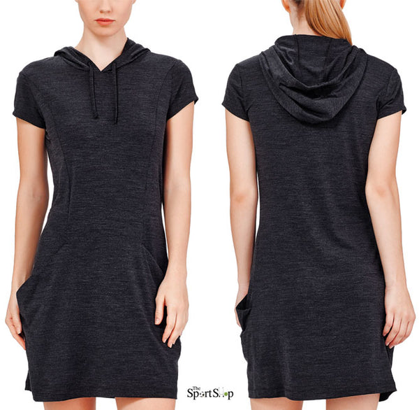 ICEBREAKER WOMEN YANNI COOL HOODED DRESS