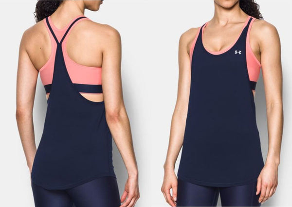 UNDER ARMOUR WOMENS 2 IN 1 TANK