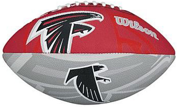 WILSON NFL THROWBACK TEAM BALL FALCONS