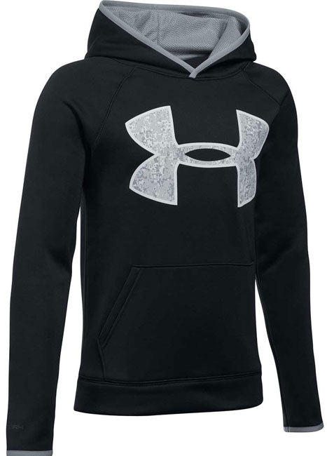 UNDER ARMOUR JUNIOR FLEECE BIG LOGO HOOD