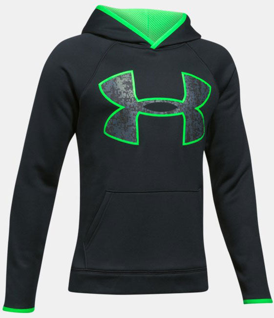 UNDER ARMOUR JUNIOR FLEECE BIG LOGO HOOD