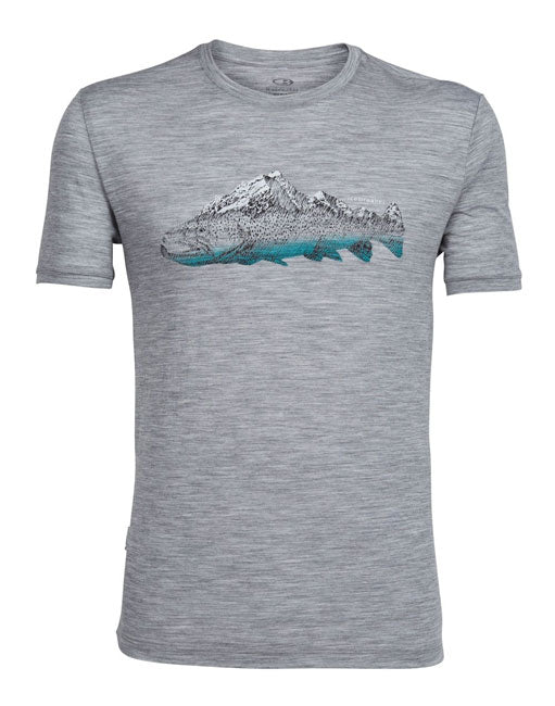ICEBREAKER MENS TECHLITE SHORT SLEEVE