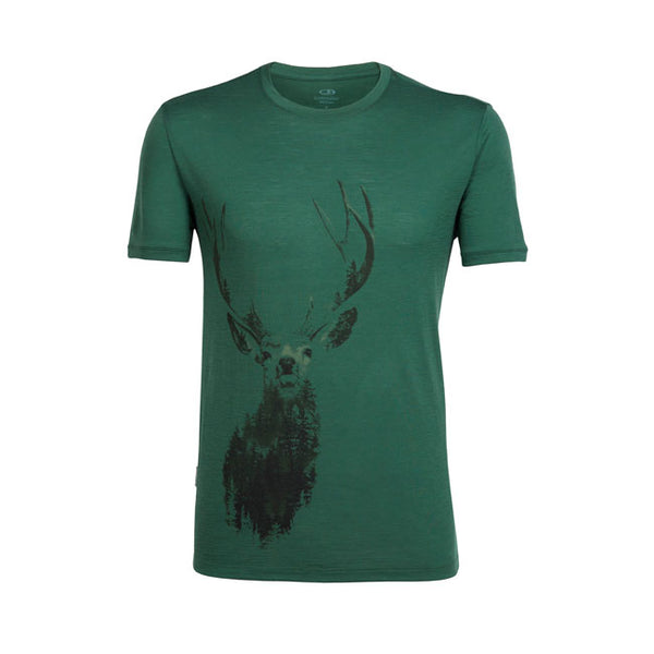 ICEBREAKER MENS STAGGERING TECHLITE TEE