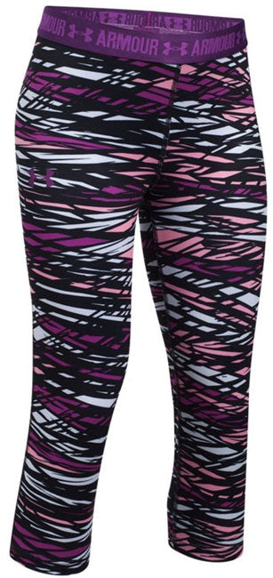 UNDER ARMOUR GIRL PRINTED HEATGEAR CAPRI