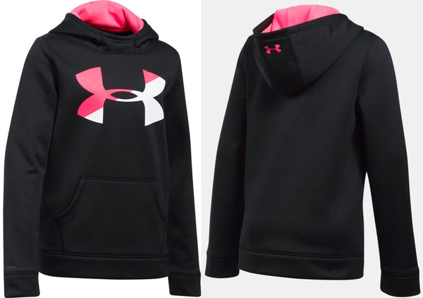 UNDER ARMOUR GIRLS ARMOUR BIG LOGO HOODY