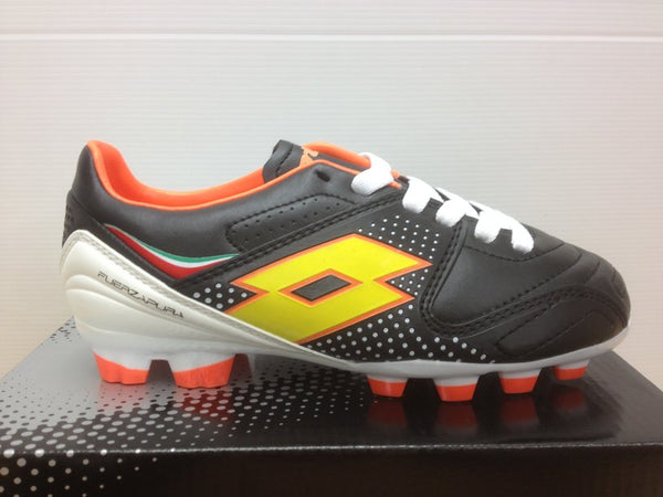 LOTTO FUERZAPURA 111 700 JNR BOOT BLK/YE