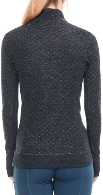 ICEBREAKER WOMENS AFFINITY LS HALF ZIP