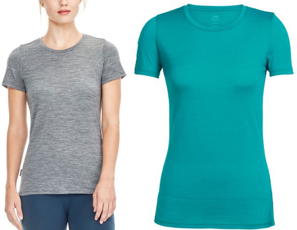 ICEBREAKER WOMENS TECHLITE SS CREWE