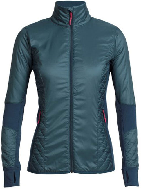 ICEBREAKER WOMEN MERINOLOFT HELIZ LS ZIP