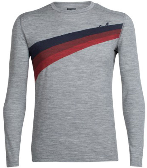 ICEBREAKER MENS OASIS LS CREWE ASCENT