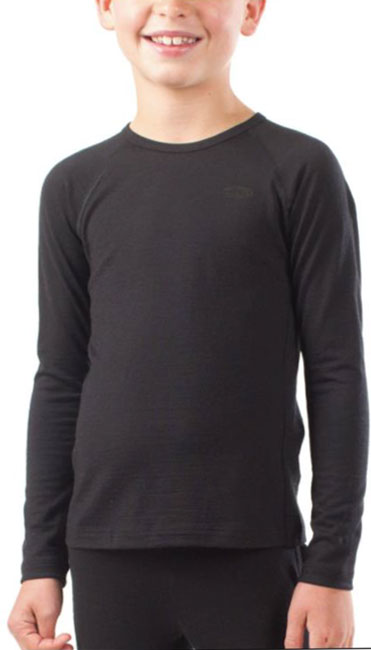 ICEBREAKER KIDS OASIS LONG SLEEVE CREWE