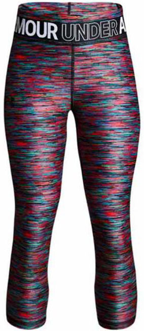 UNDER ARMOUR GIRL'S HEATGEAR PRINT CAPRI