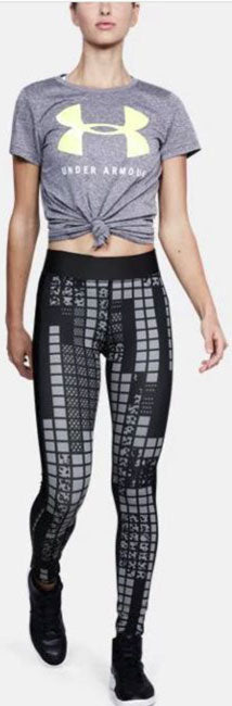 UNDER ARMOUR WOMEN'S HG ARMOUR PRINT LEG