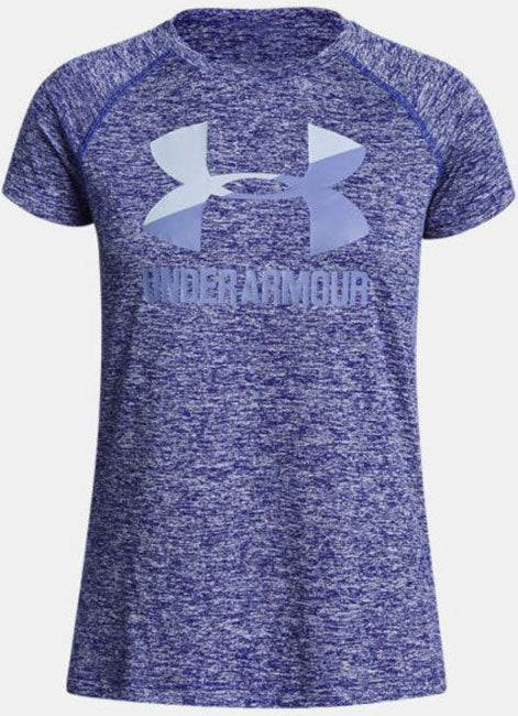 UNDER ARMOUR GIRLS NOVELTY BIG LOGO TEE