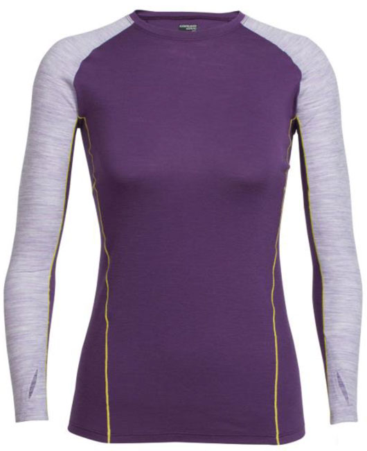 ICEBREAKER WOMEN COMET LONG SLEEVE CREWE