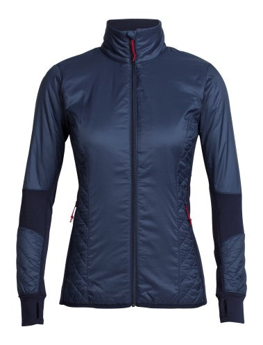 ICEBREAKER WOMEN MERINOLOFT HELIZ LS ZIP