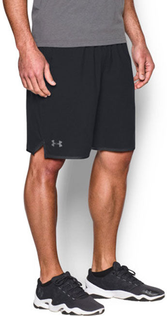 UA MENS 9" QUALIFIER WOVEN SHORT