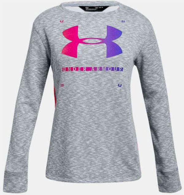 UNDER ARMOUR GIRL'S FINALE LS TERRY CREW