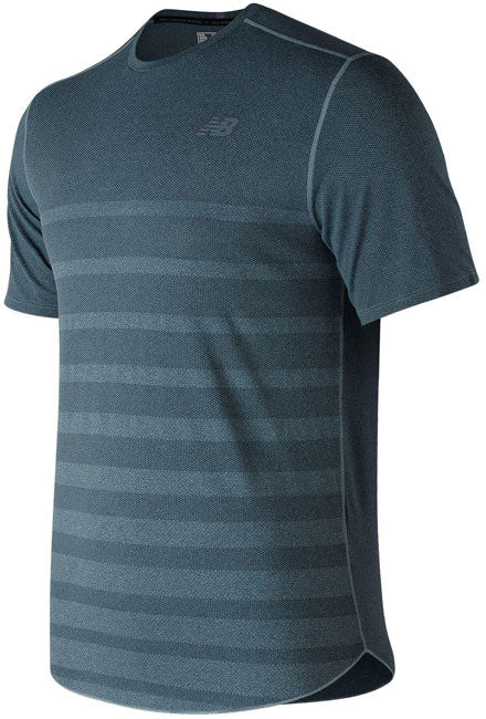 NEW BALANCE MEN'S Q SPEED JACQUARD TEE