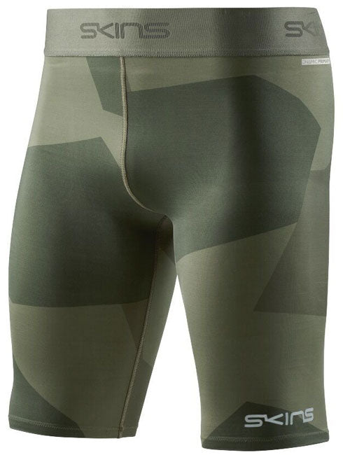 SKINS MEN'S PRIMARY 1/2 TIGHTS DECONSTRU