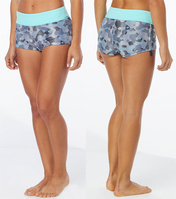 TYR WOMEN'S DELLA BOYSHORT- LAVARE