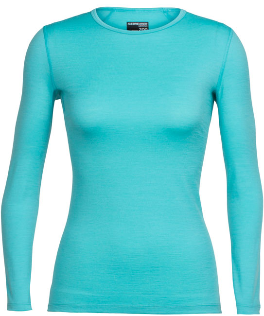 ICEBREAKER WOMENS OASIS LONG SLEEVE CREW