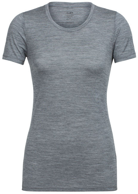 ICEBREAKER WOMENS TECH LITE SS LOW CREWE IB30