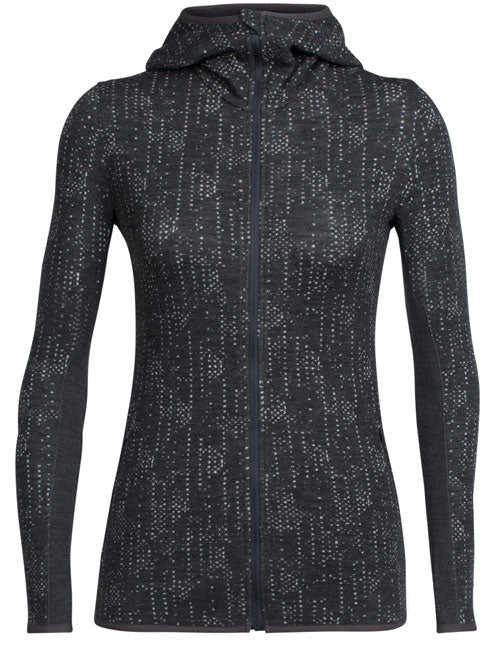 Icebreaker Womens Away Showers Zip Hood
