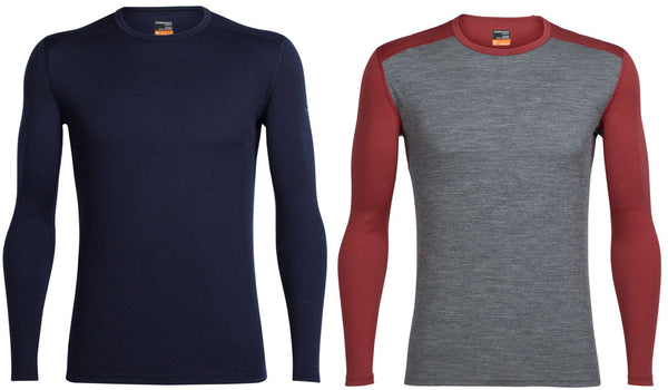 ICEBREAKER MEN'S OASIS LONG SLEEVE CREWE