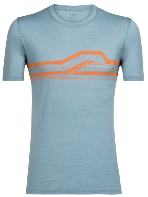 ICEBREAKER MEN'S TECHLITE SEISMIC CREWE